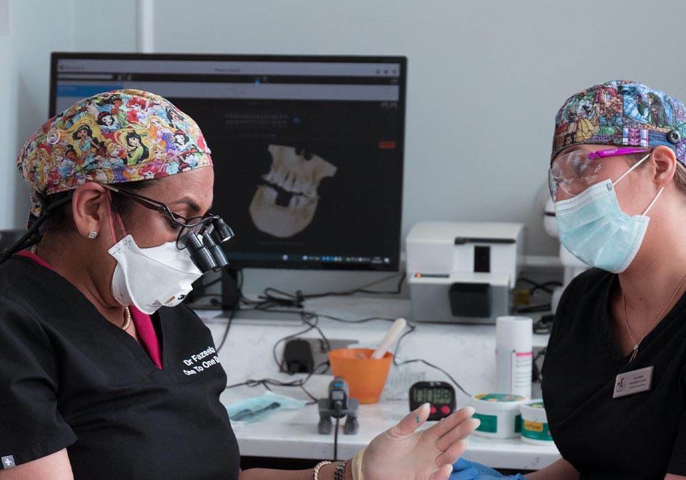 one to one dental clinic principal clinician Dr Fazeela Khan-Osborne